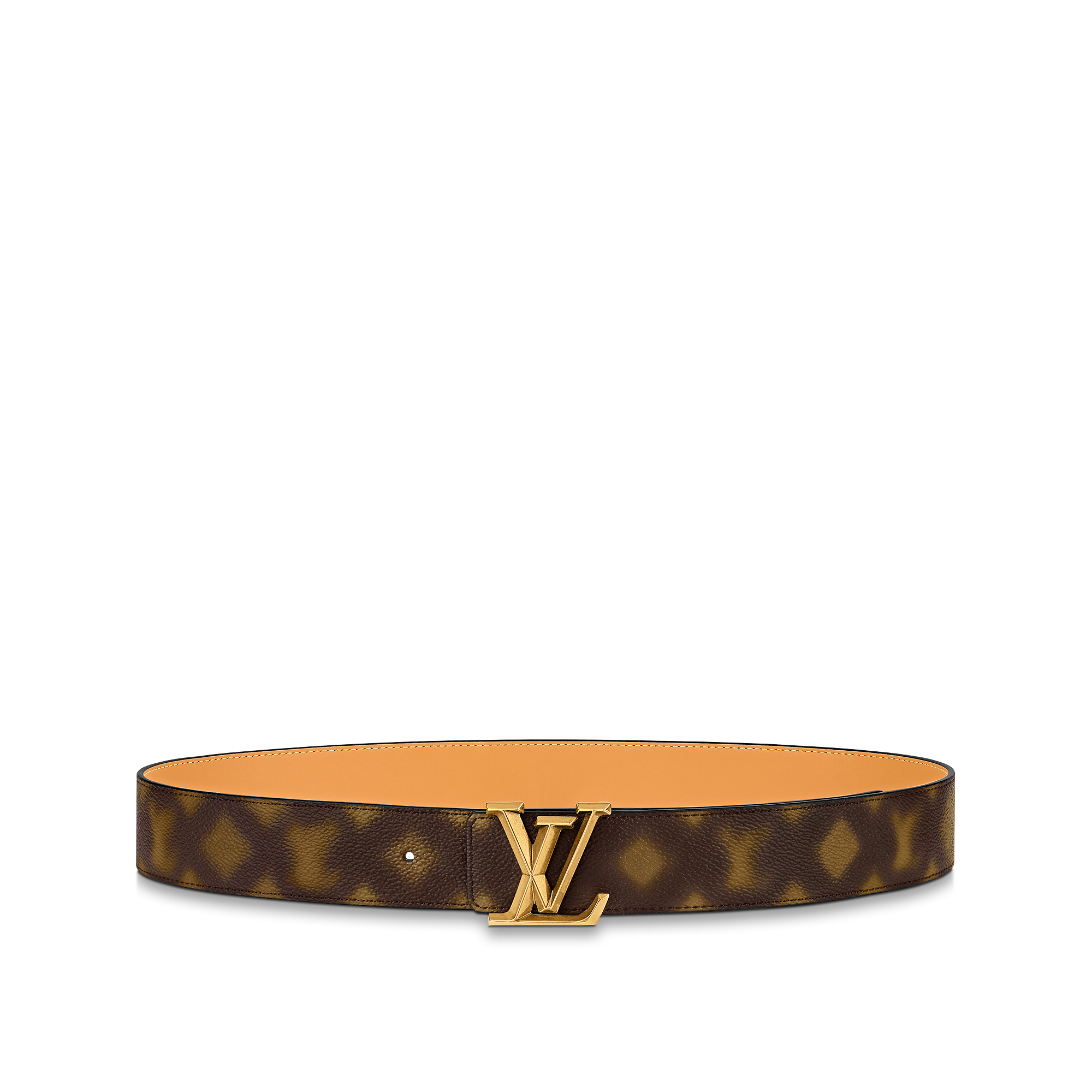 LV Pyramide This Is Not MNG 40mm Reversible Belt Monogram Canvas