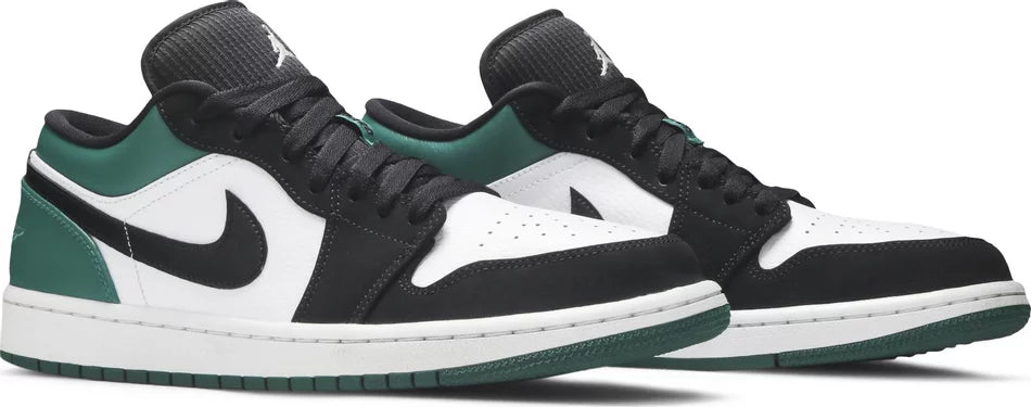 Air Jordan 1 Low White Black Mystic Green