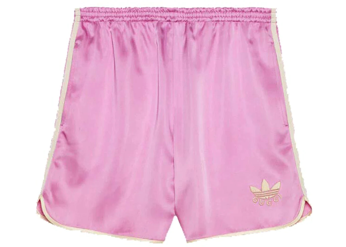 Gucci x adidas Trefoil Print Shorts Pink