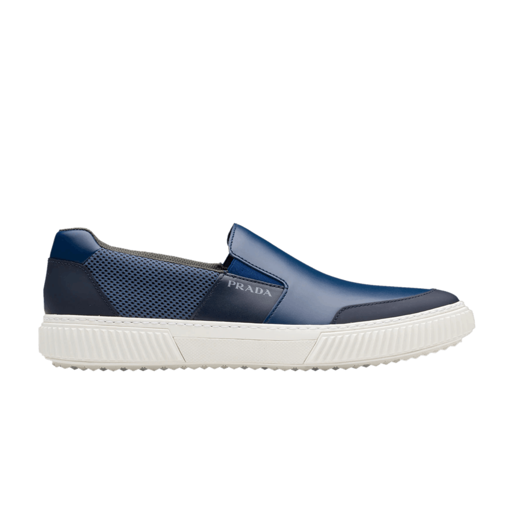 Prada Leather Slip-On 'Baltic Blue'