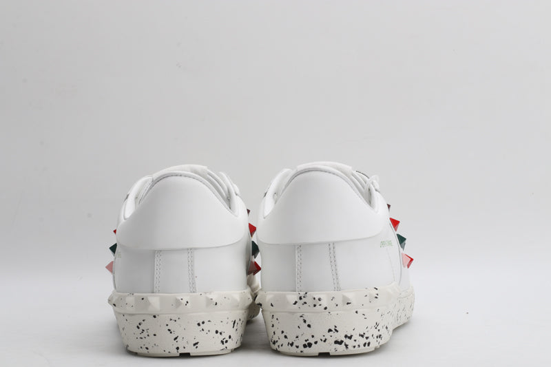 Valentino Garavani OPEN FOR A CHANGE SNEAKER IN BIO-BASED MATERIAL WHITE/MULTICOLOUR