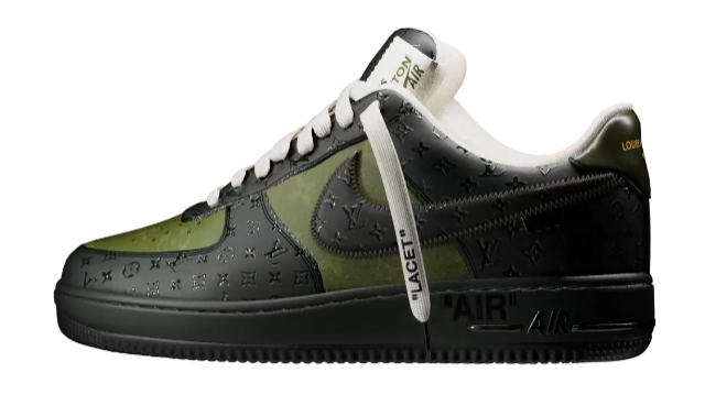 Louis Vuitton Louis Vuitton x Nike Air force 1 - Virgil Abloh Militar Green