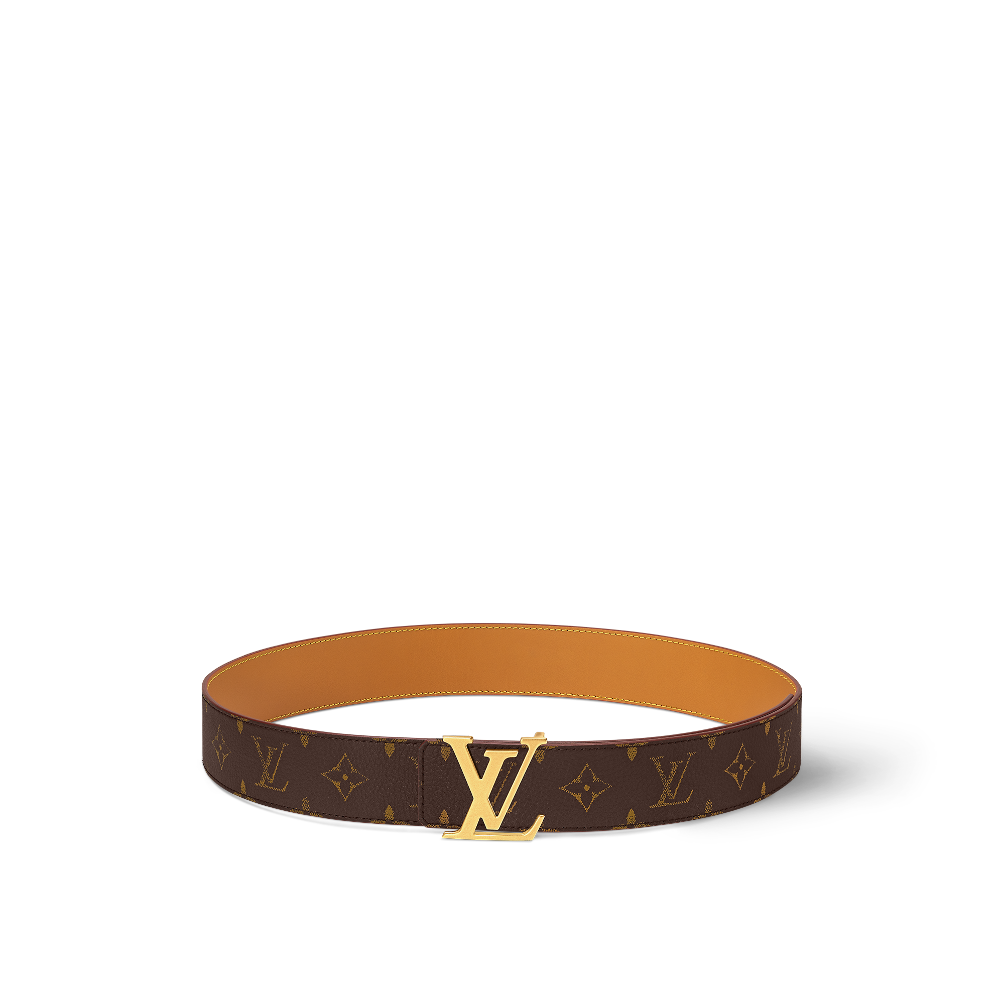 LV Initiales 40mm Reversible Belt SANS LIGNE ESTHETIQUE - Brown