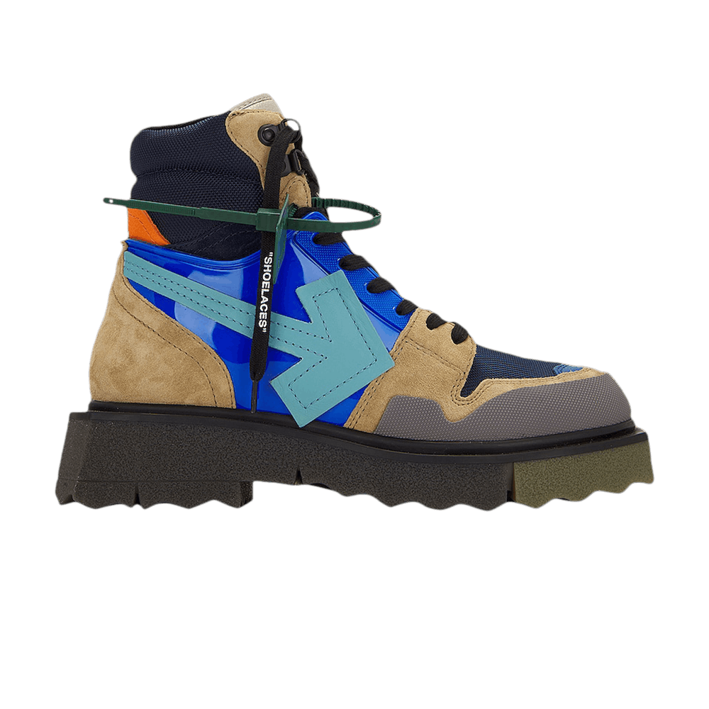 Off-White Hiking Sponge Sneakerboot 'Army Green Turquoise'
