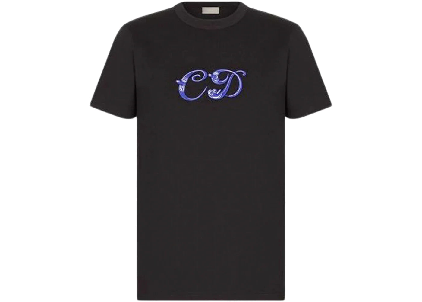 Dior x Kenny Scharf CD Logo T-Shirt Black/Purple