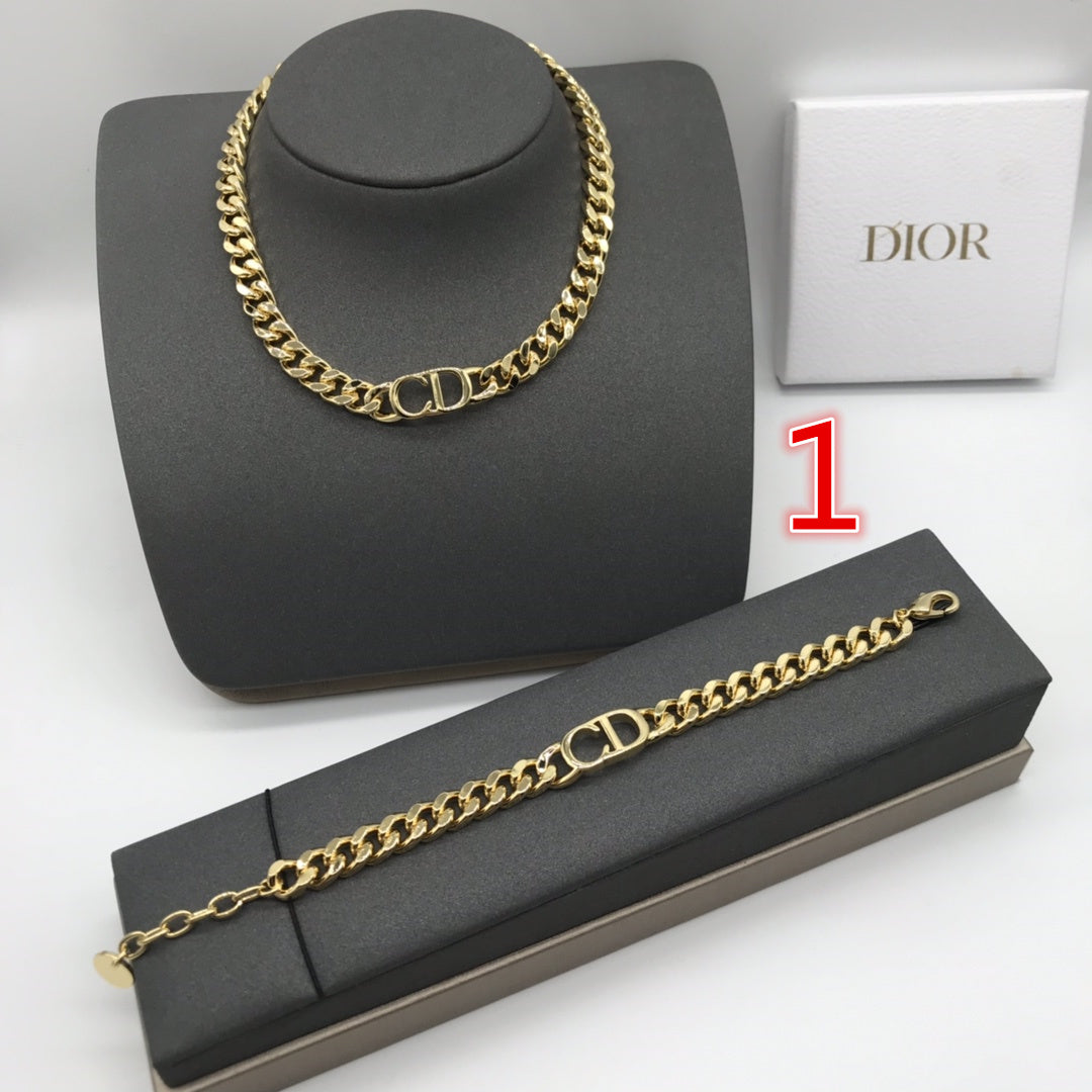 Dior Two piece - Bracelet and Necklace