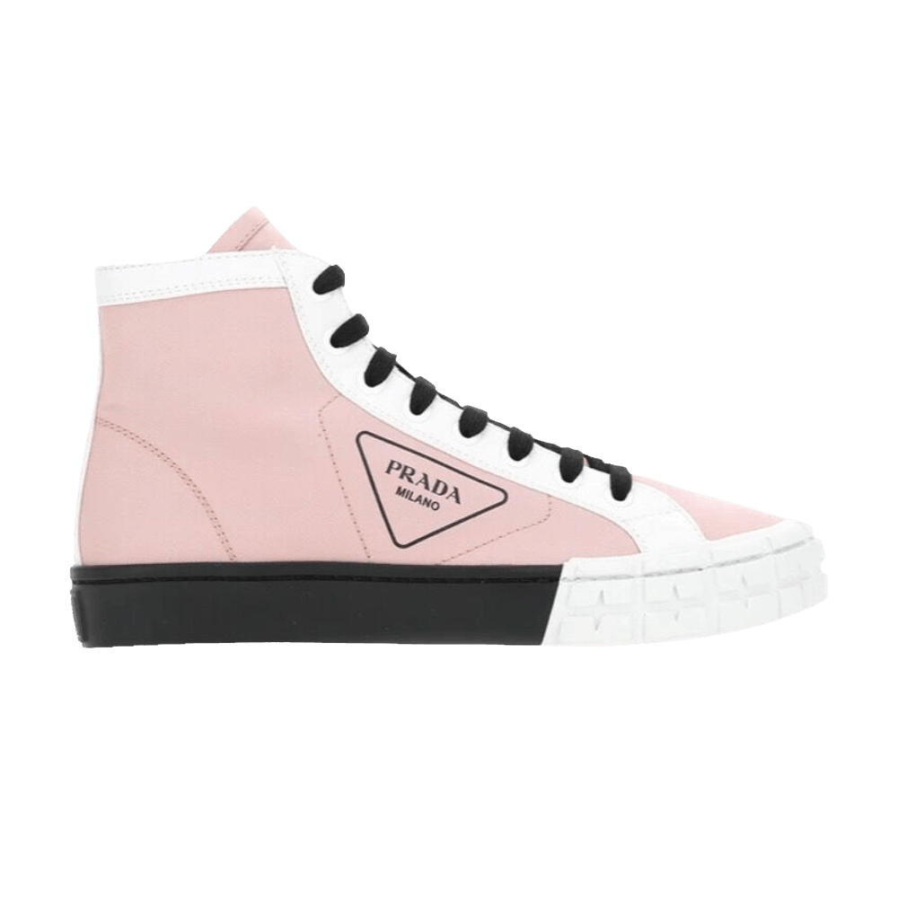 Prada Gabardine Wheel High 'Pink White'