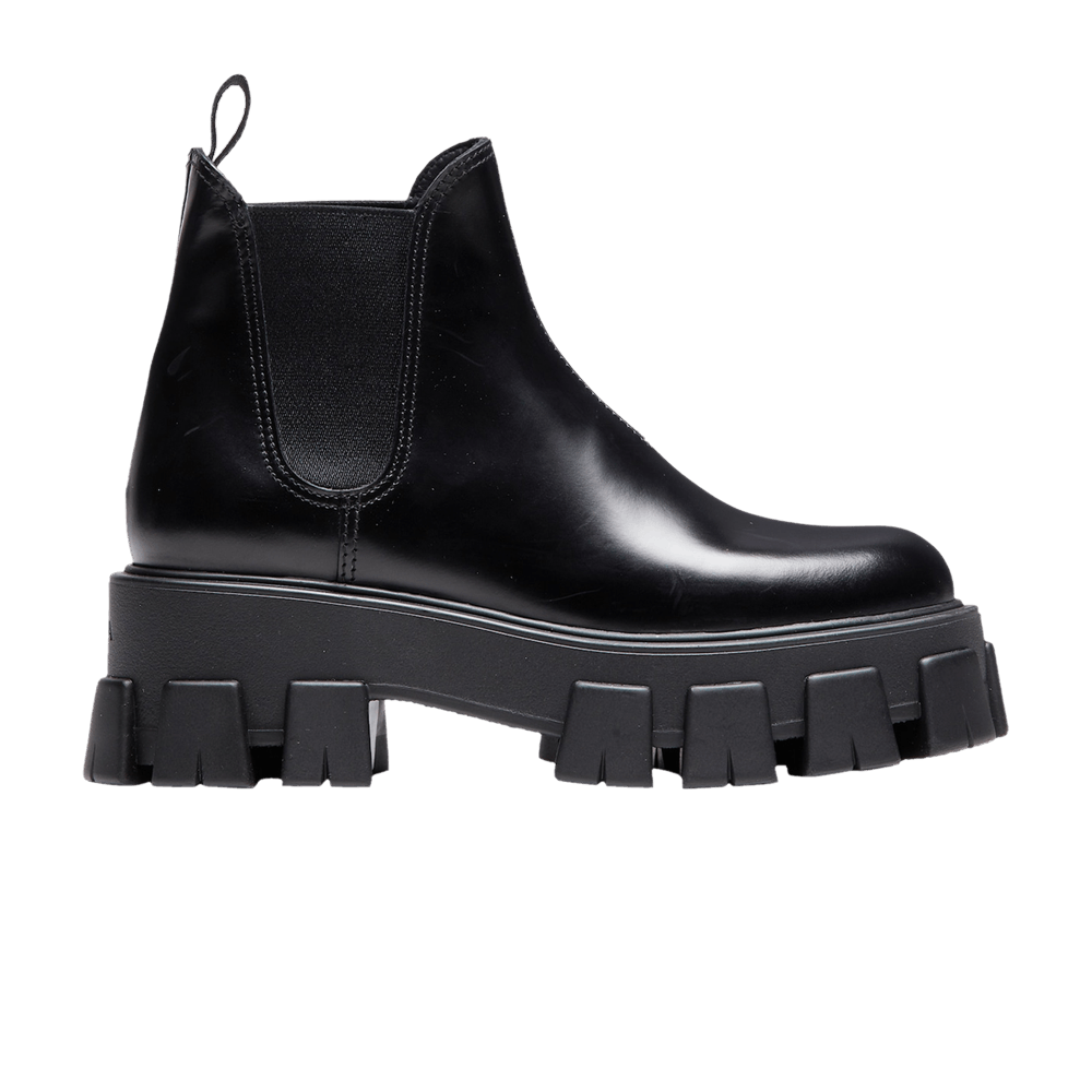 Prada Wmns Monolith Chelsea Boot 'Black'