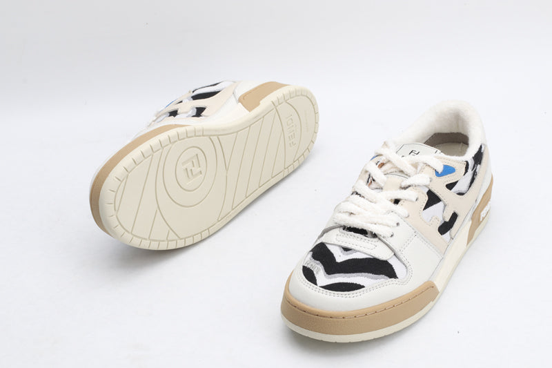 Fendi Fendi White Beige Low Tops