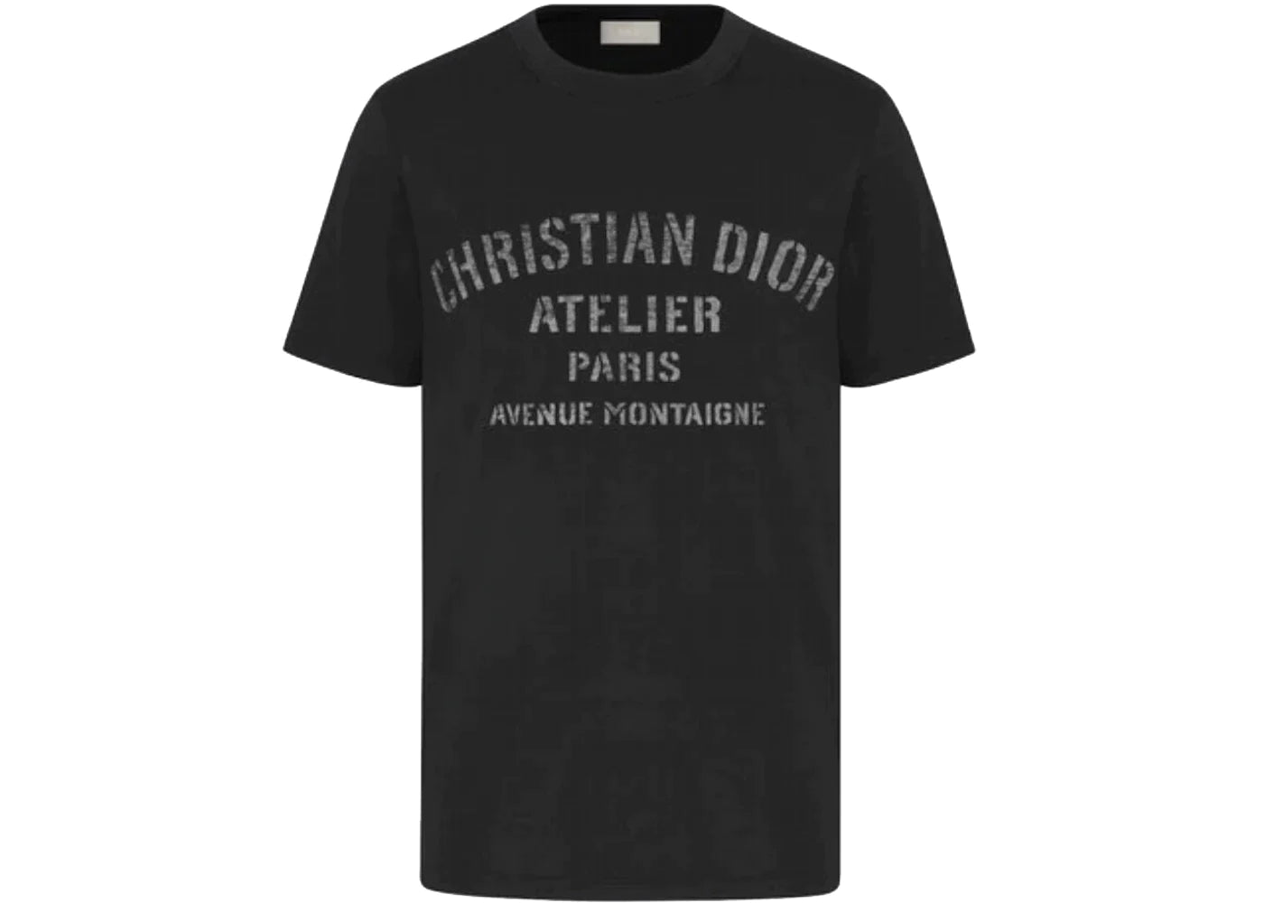 Dior Oversized "Christian Dior Atelier" T-shirt Black