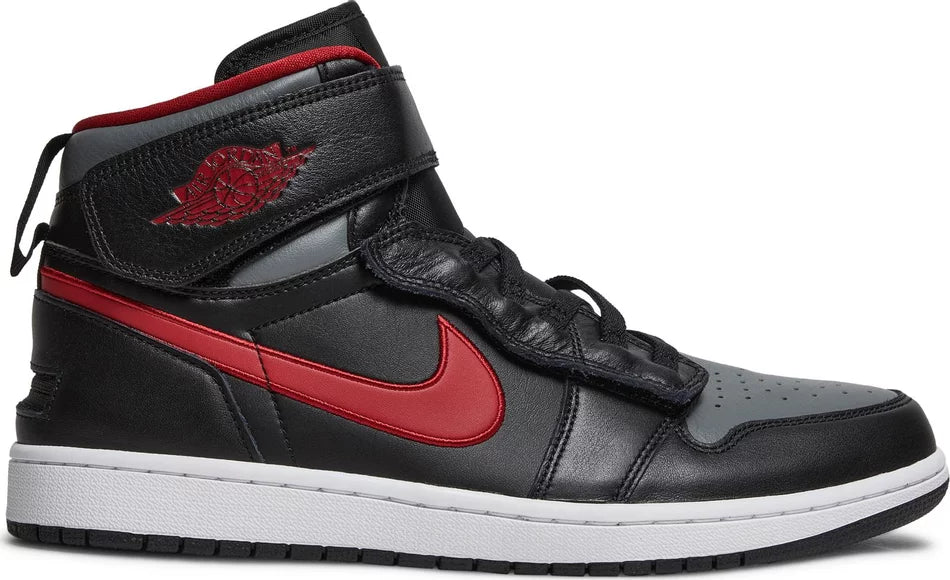 Air Jordan 1 Jordan 1 High FlyEase Black Gym Red Smoke Grey