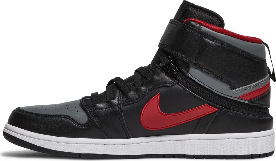 Air Jordan 1 Jordan 1 High FlyEase Black Gym Red Smoke Grey