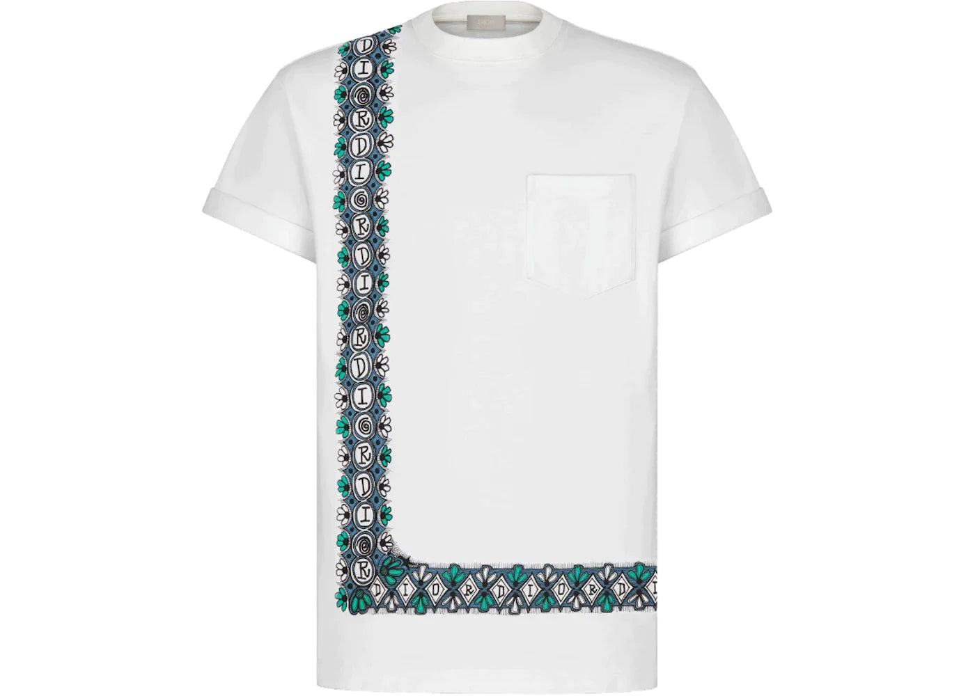 Dior And Shawn Oversized T-Shirt White