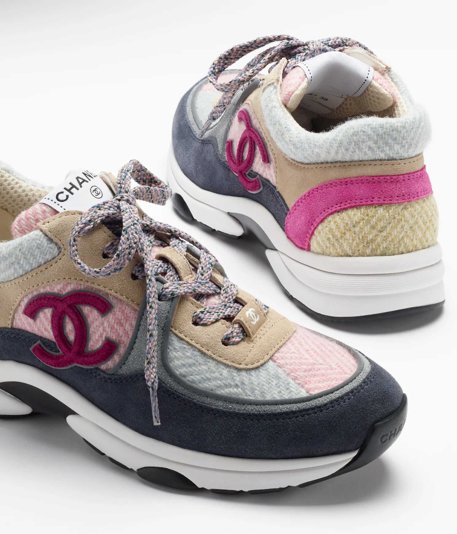 Chanel Chanel Trainers Calfskin Multicolour