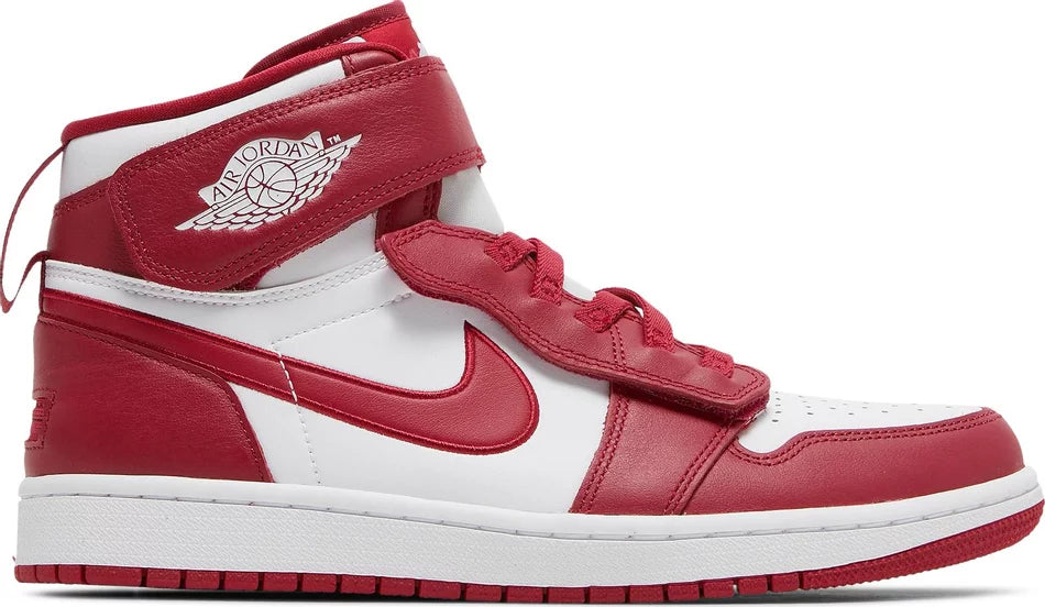 Jordan 1 High FlyEase White Cardinal Red