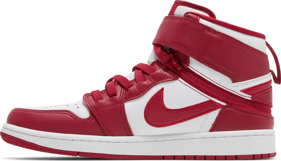 Jordan 1 High FlyEase White Cardinal Red