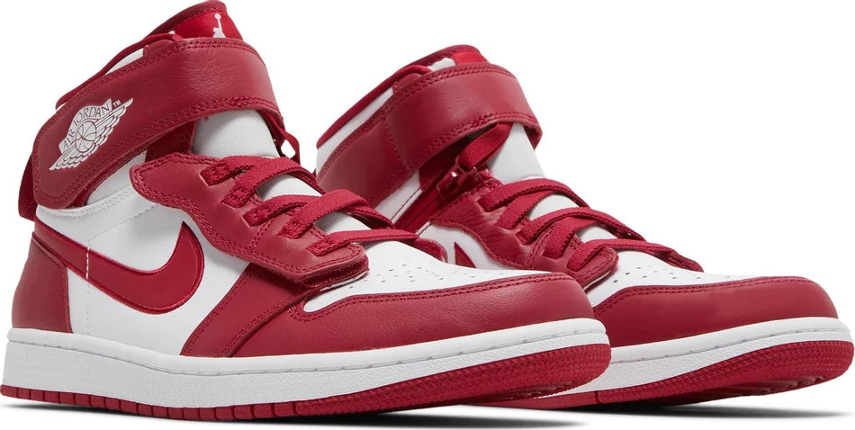 Jordan 1 High FlyEase White Cardinal Red