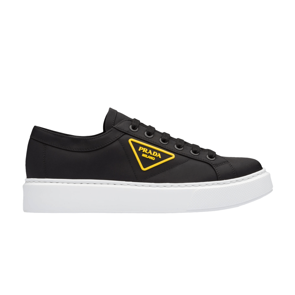 Prada Nylon Gabardine Wheel Low 'Black Yellow'