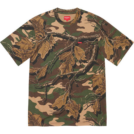 Supreme Small Box Tee Branch Woodland Camo