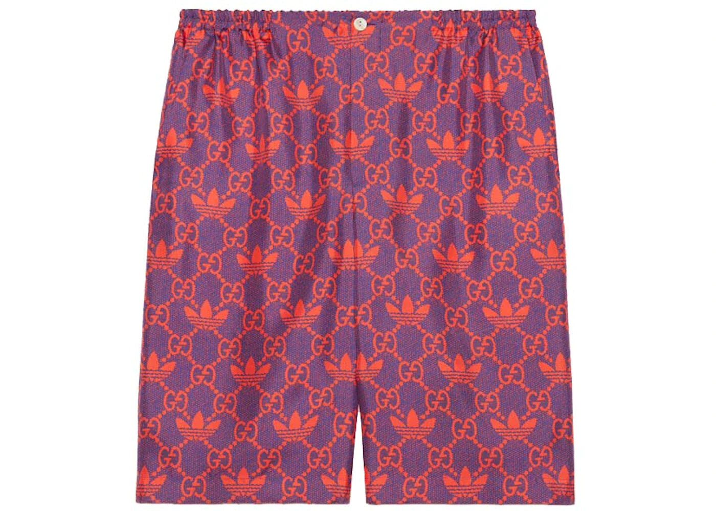 Gucci x adidas Macro GG Shorts Purple/Red