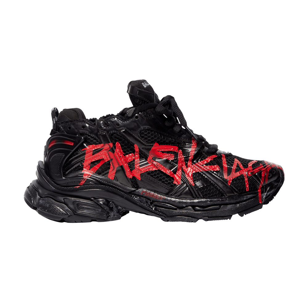 Balenciaga Runner Sneaker 'Graffiti - Black Red'