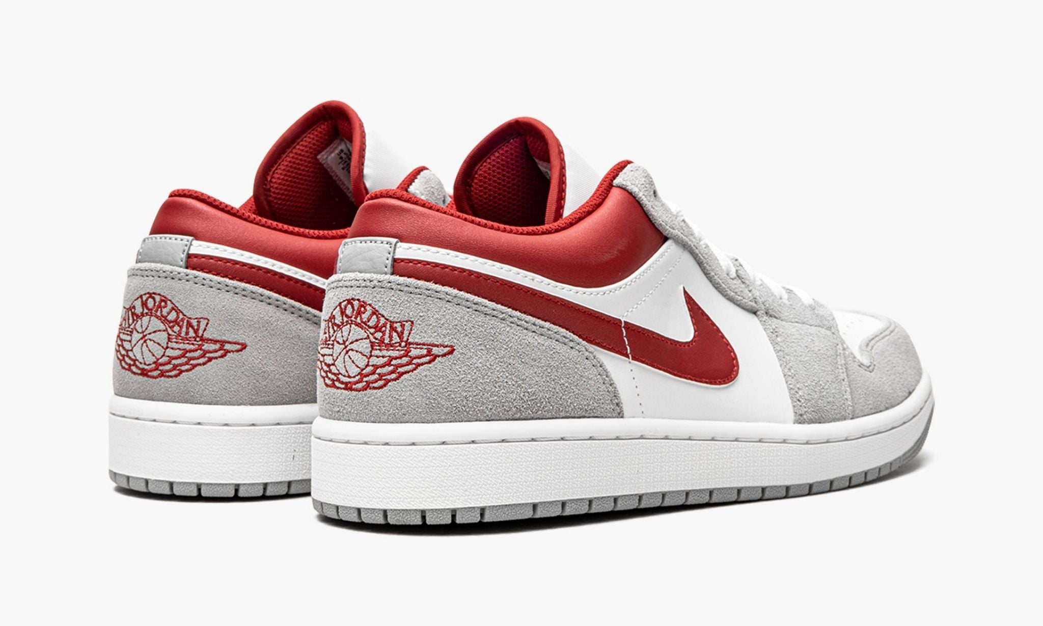 Air Jordan 1 LOW SE White Grey Red