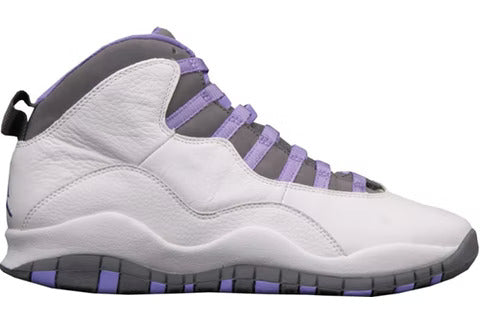 Air Jordan 10 Jordan 10 Retro White Medium Violet (W)