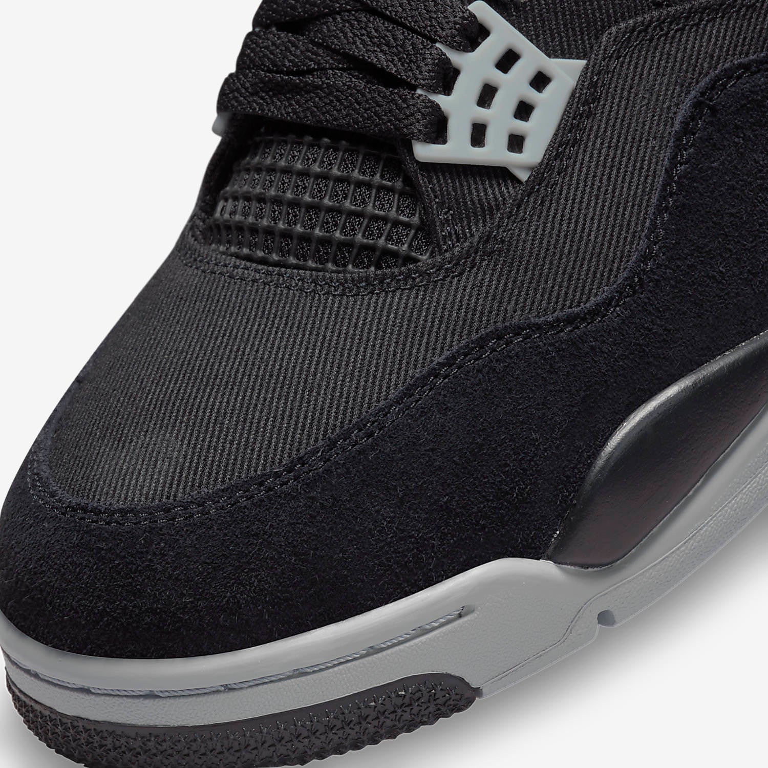 Air Jordan 4 Black Canvas