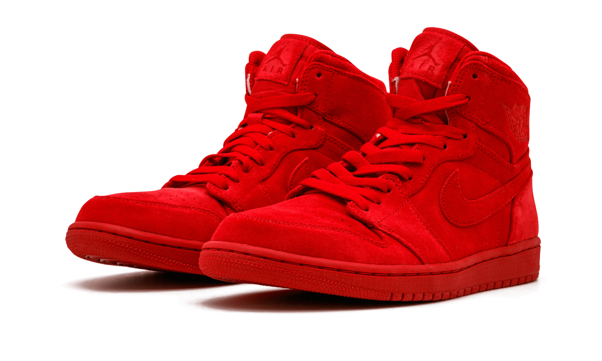 Retro High Red Suede