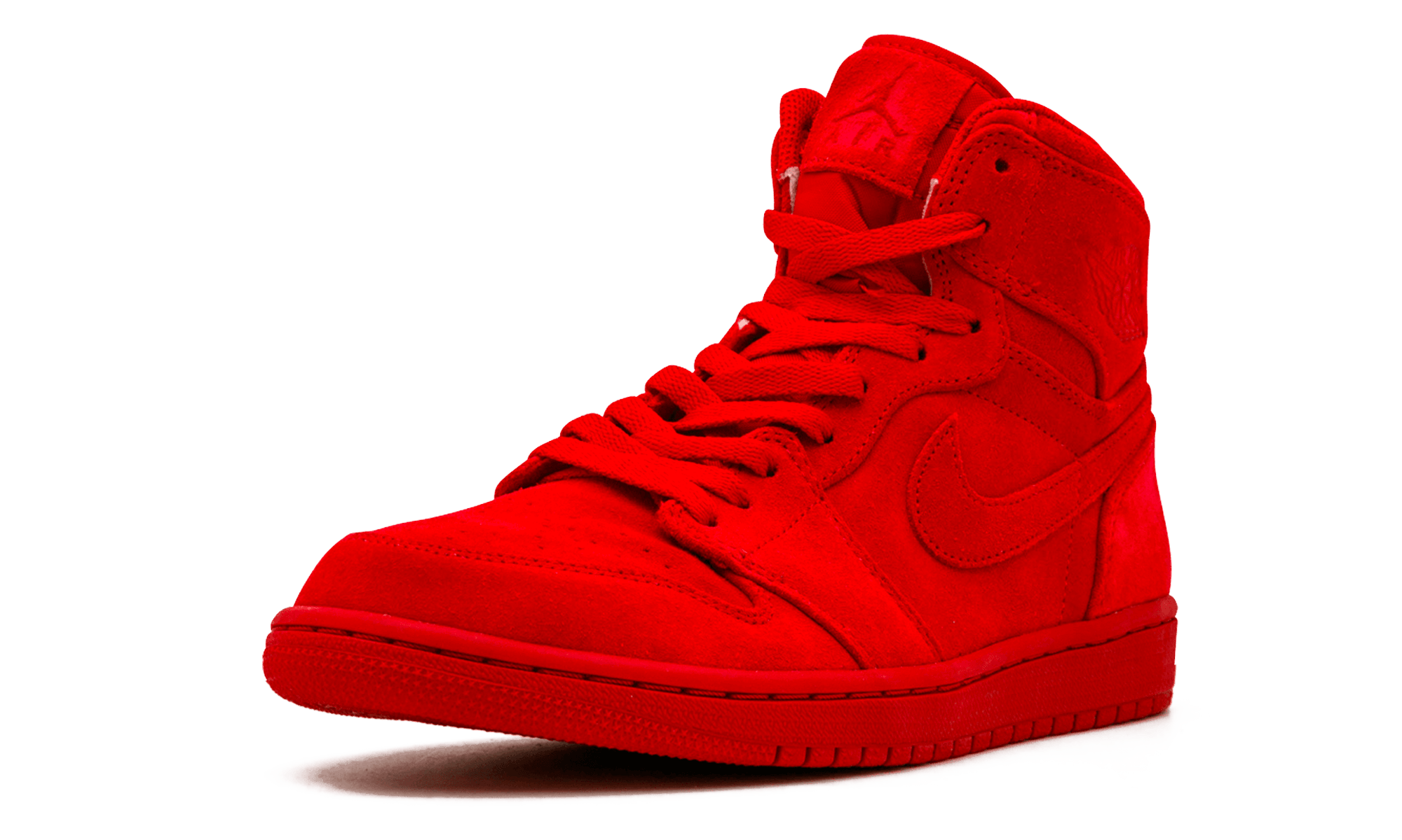 Retro High Red Suede