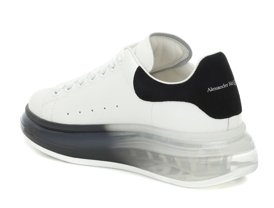 Alexander McQueen White leather and mixed sole