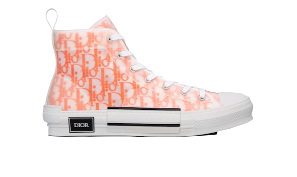 Dior B23 HIGH-TOP White and Orange