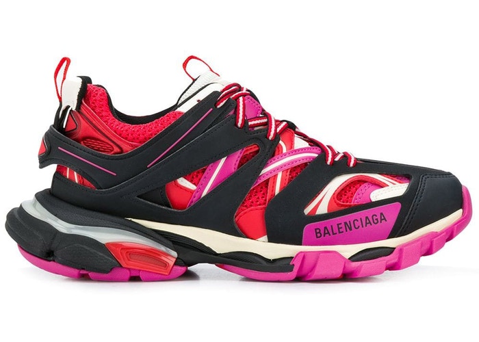 Balenciaga Track Trainers Pink Red