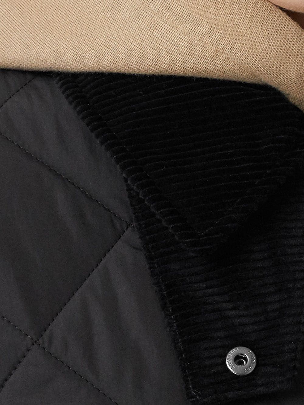 Burberry diamond quilted thermoregulated barn jacket