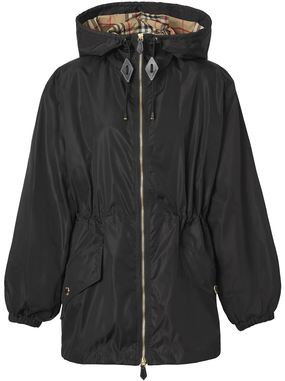 Burberry lightweight ECONYL® hooded jacket
