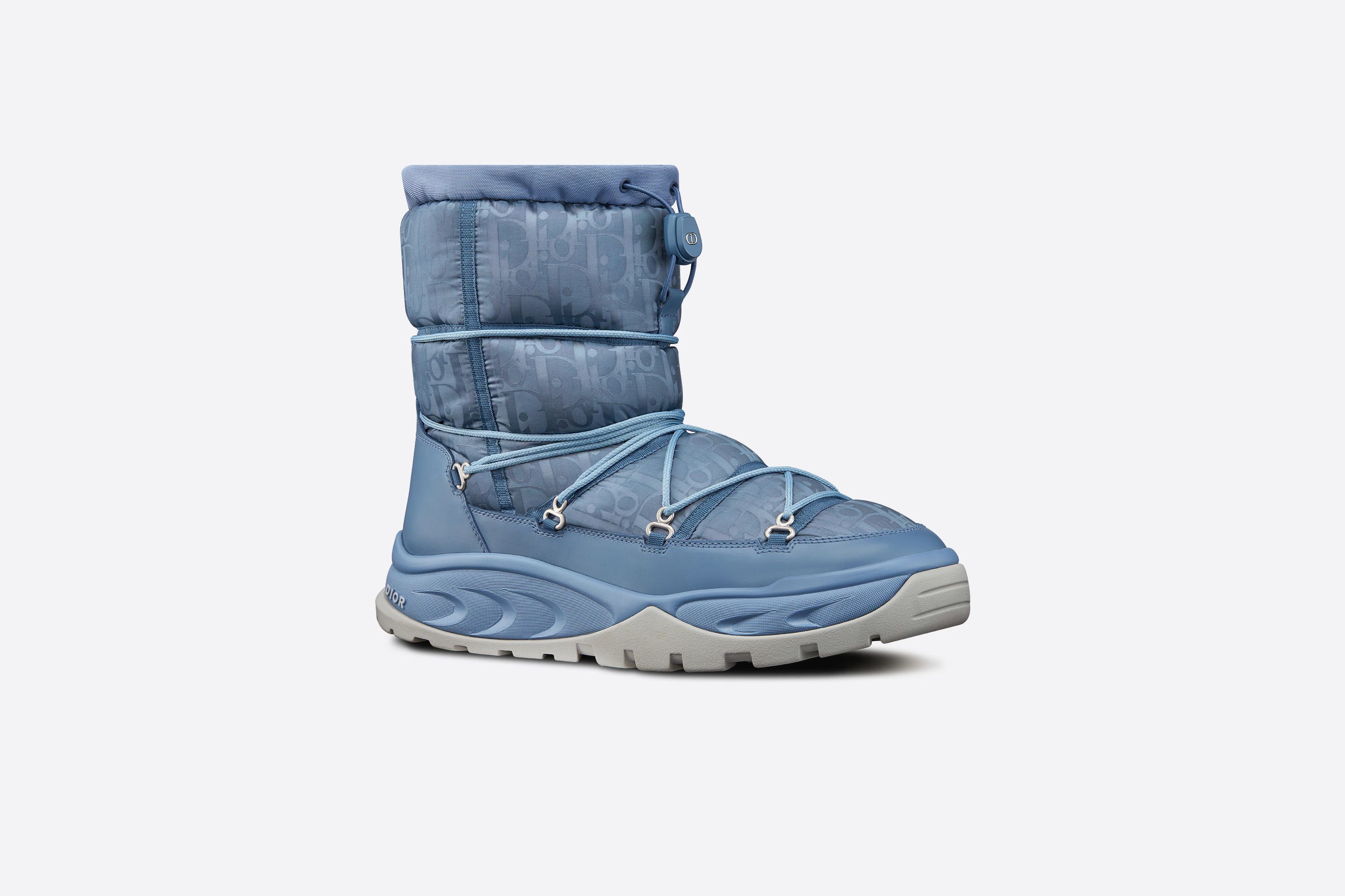 Dior SNOW ANKLE BOOT BLUE SMOOTH