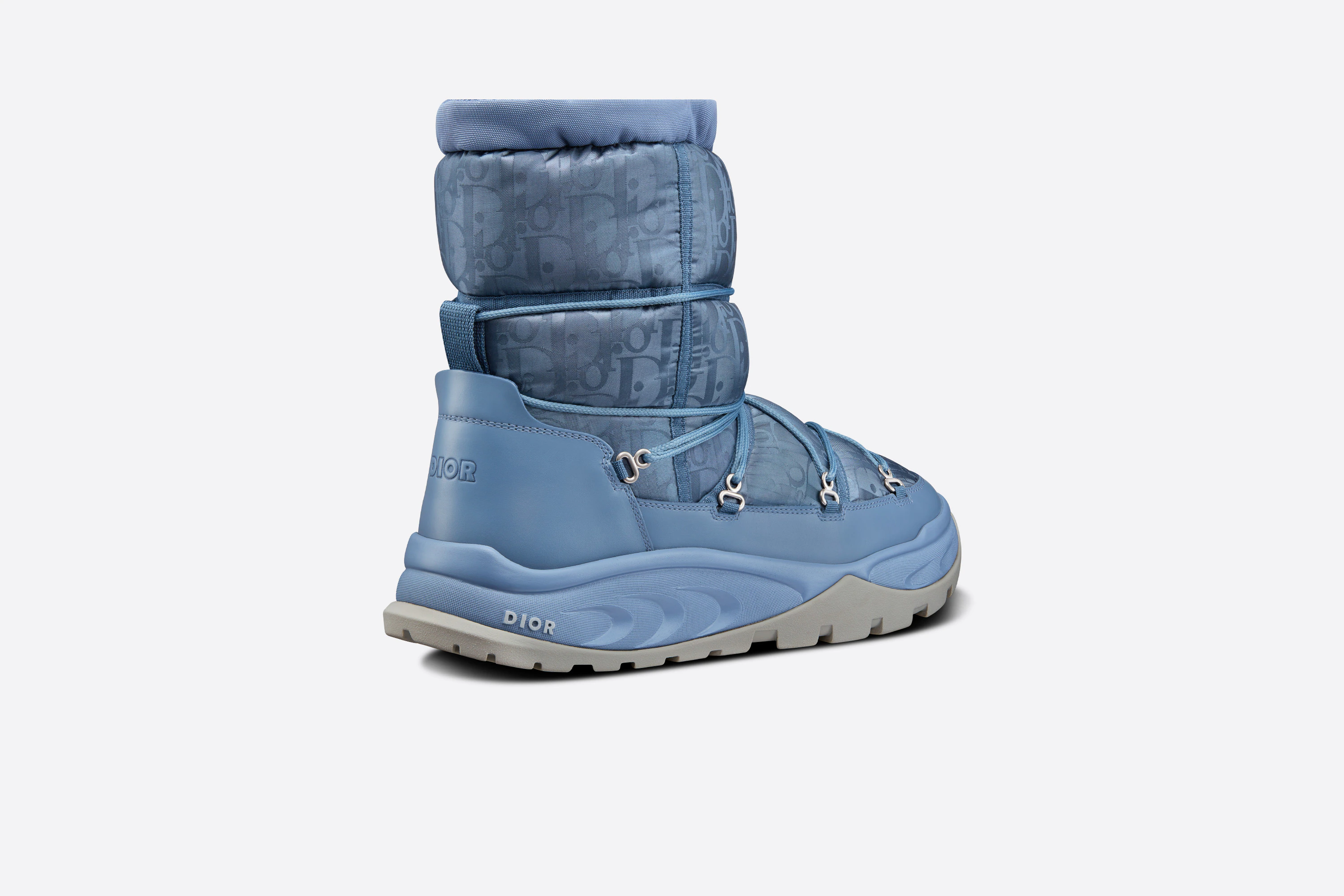 Dior SNOW ANKLE BOOT BLUE SMOOTH