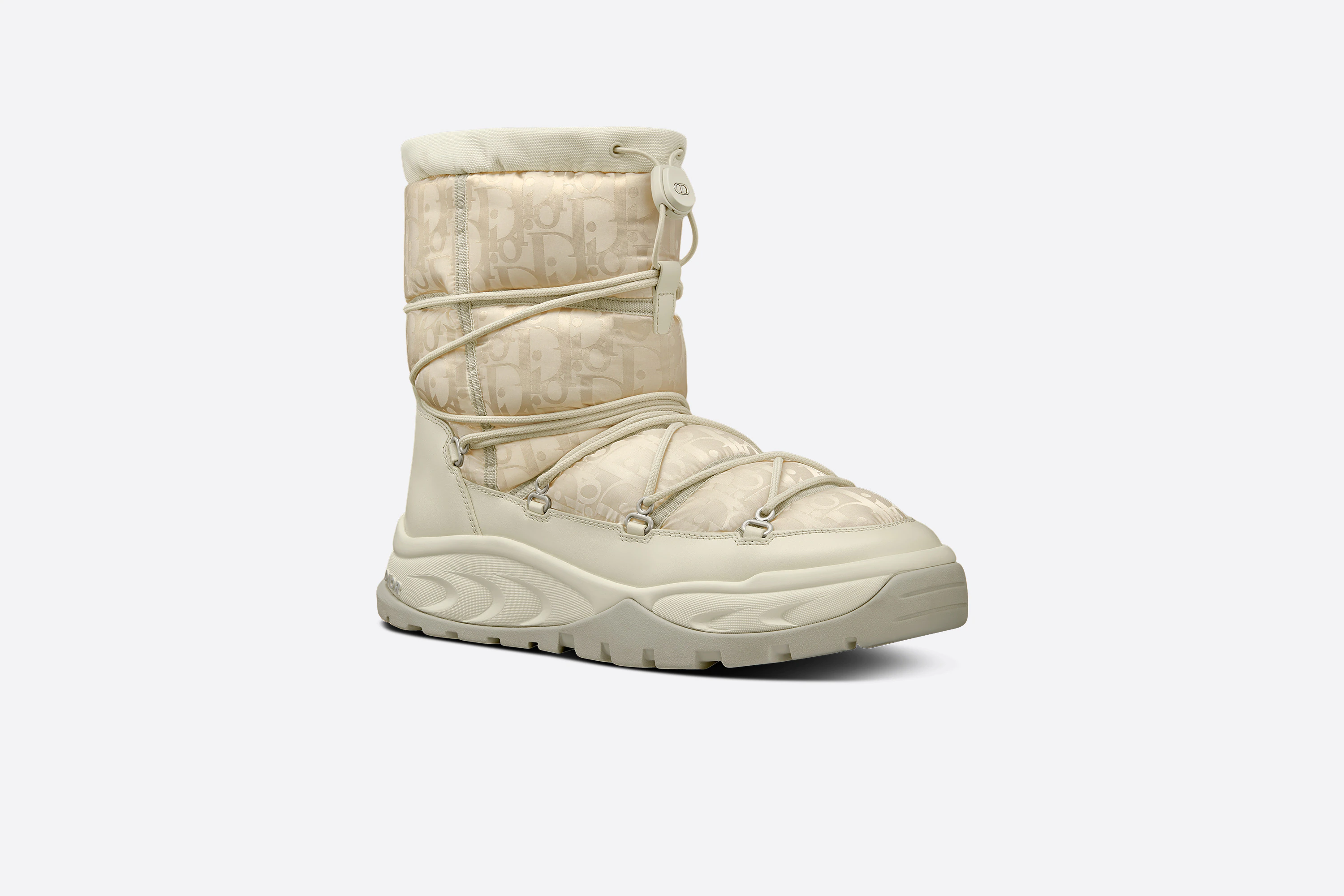 Dior SNOW ANKLE BOOT OFF-WHITE SMOOTH