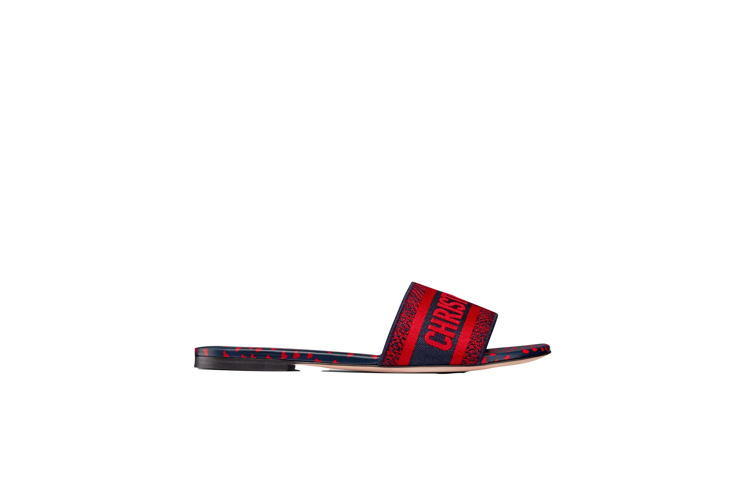 Dior DWAY SLIDE Navy blue and red