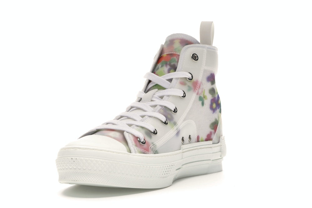 Dior B23 High Top Flowers Oblique