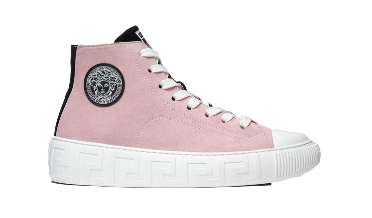 GRECA SUEDE HIGH-TOP Black and pink