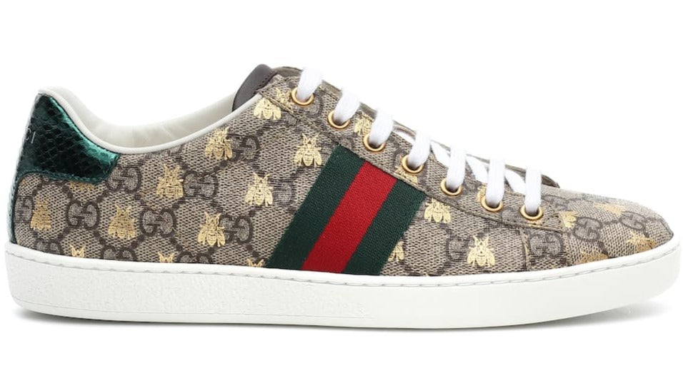 Ace canvas printed sneakers