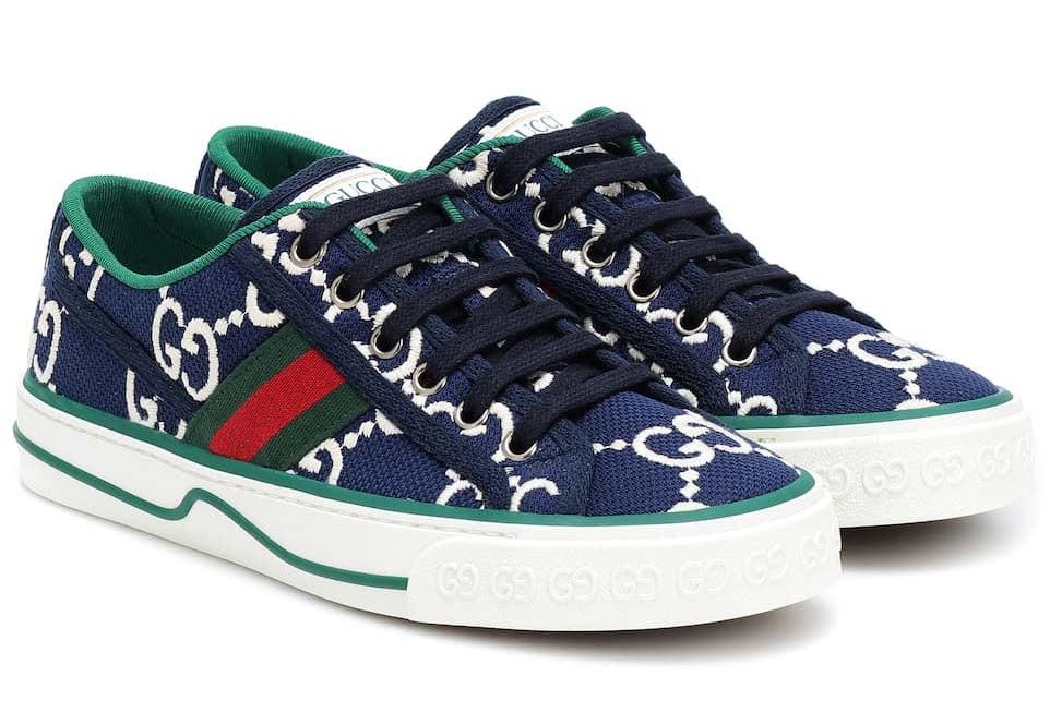 Gucci Tennis 1977 canvas sneakers Blue