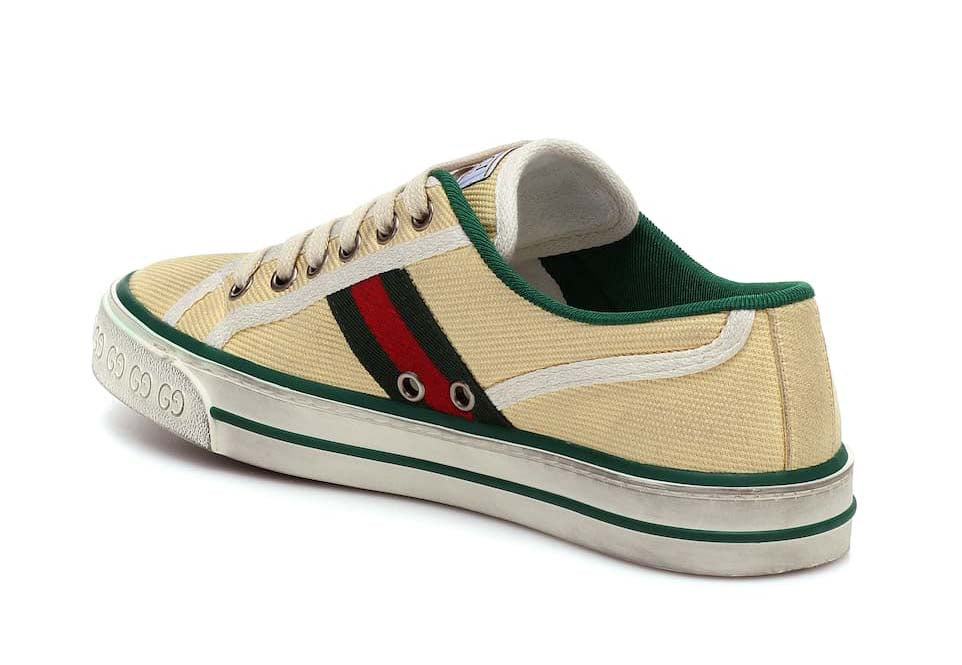Gucci Tennis 1977 canvas sneakers Beige