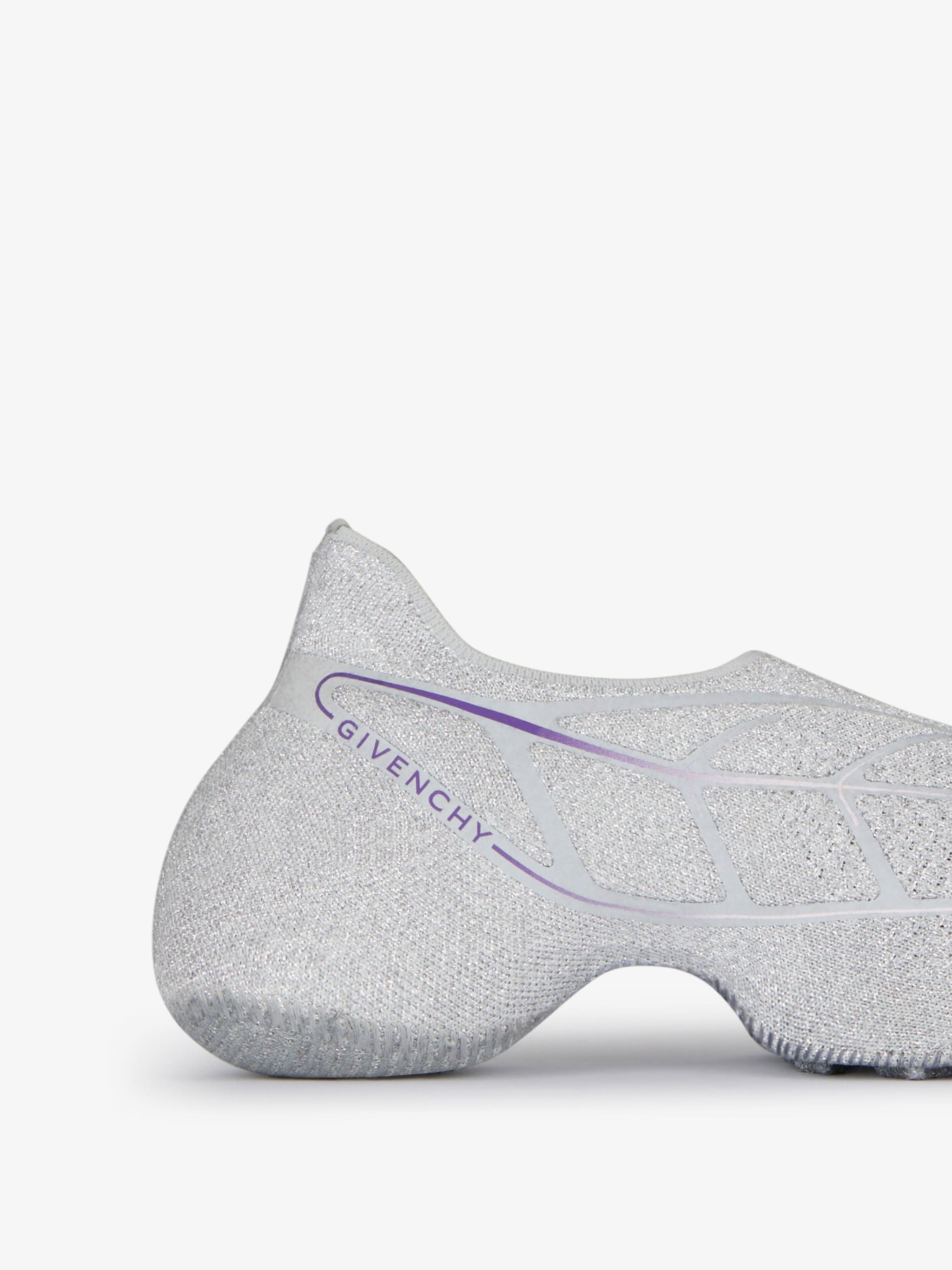 Givenchy TK-360+ Sneakers In Mesh Grey/ Purple