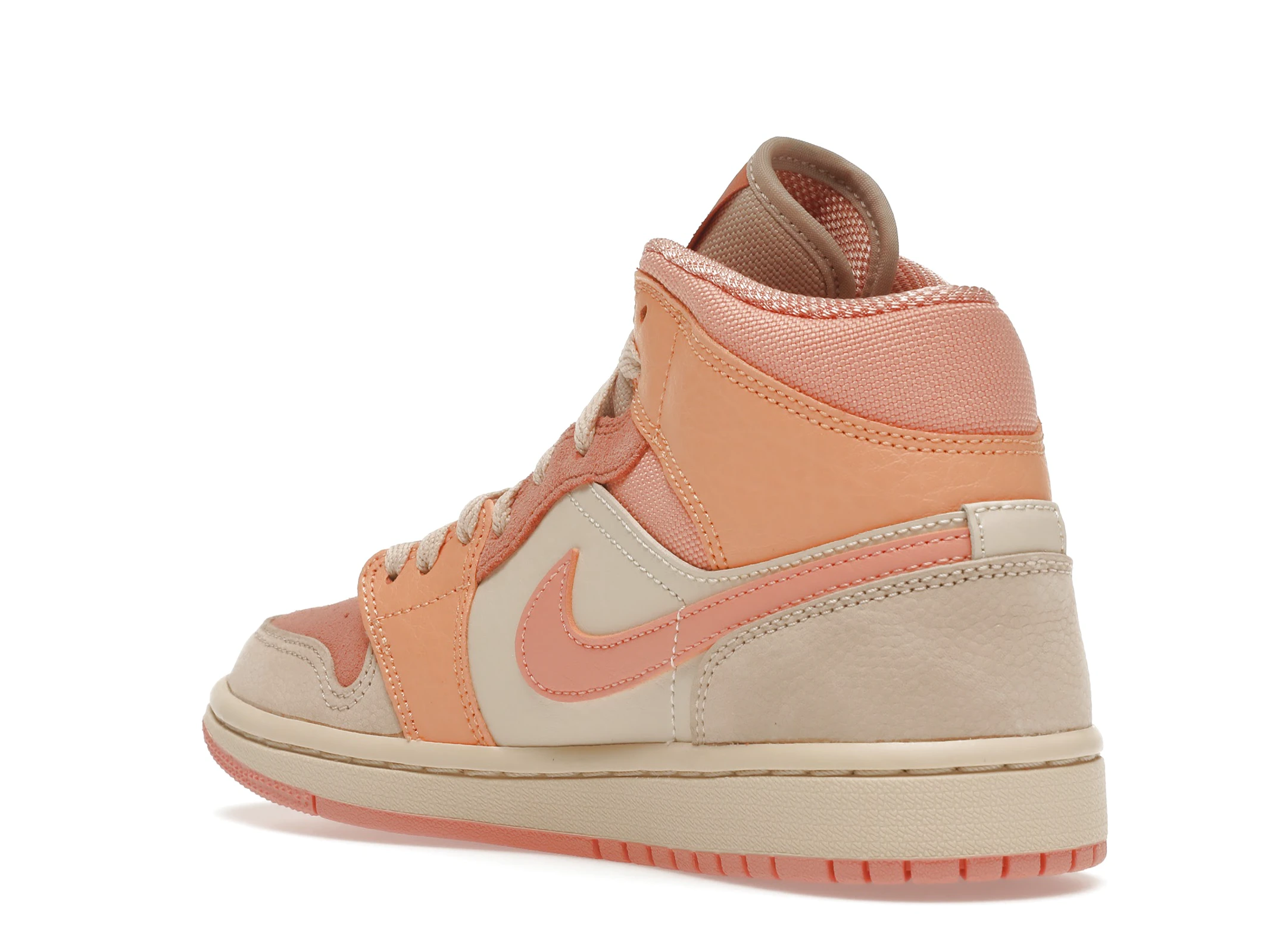 Air Jordan 1 Mid Apricot Orange