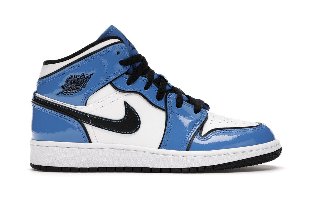 Air Jordan 1 Mid Signal Blue