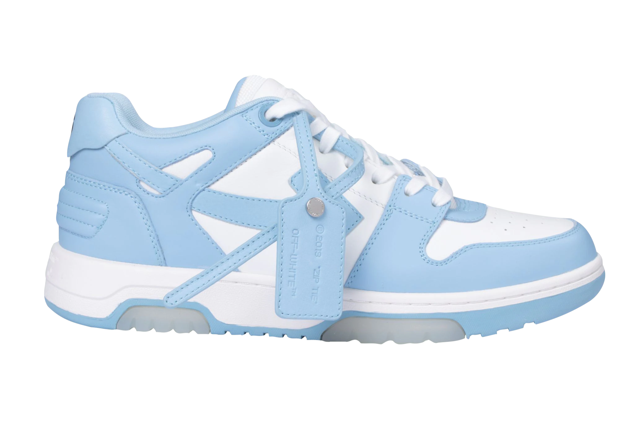Off-White LOW TOP OUT OF OFFICE OOO Light Blue