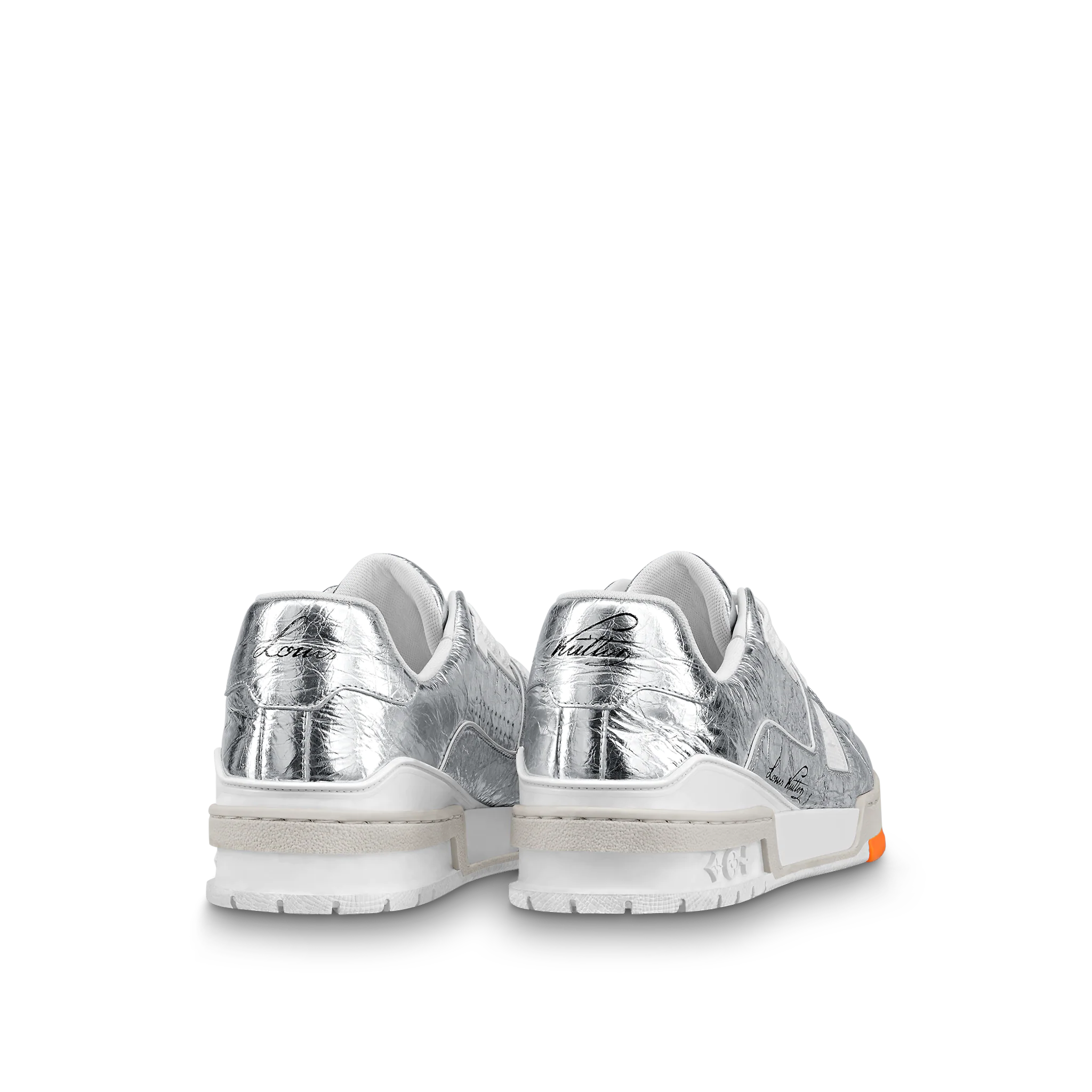 Louis Vuitton LV TRAINER SNEAKER Silver