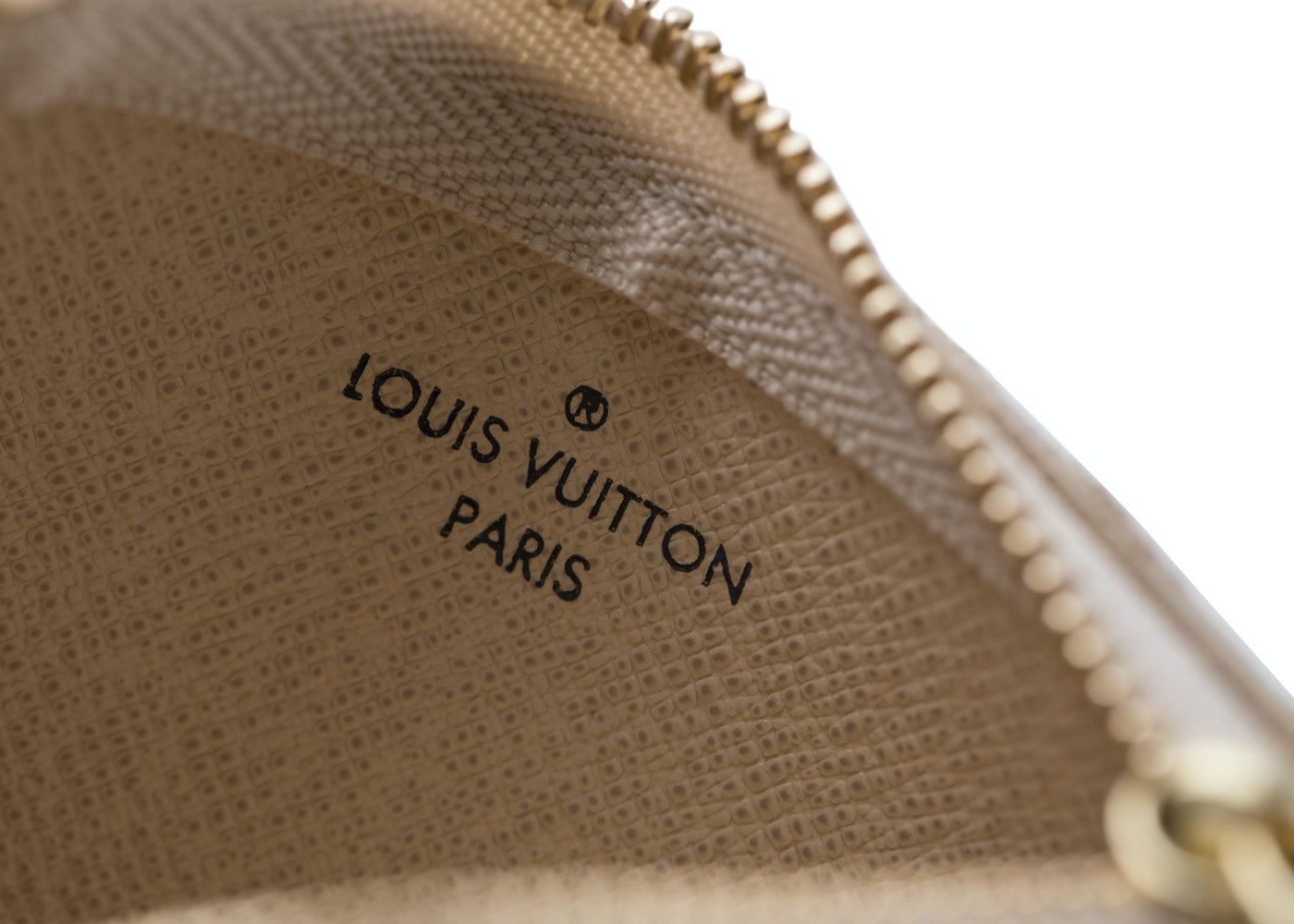 Louis Vuitton Key Pouch Damier Azur White Blue